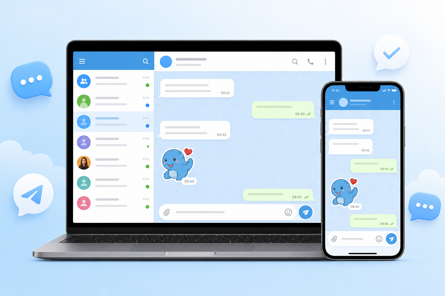 Telegram українською одразу на комп’ютері, планшеті та смартфоні