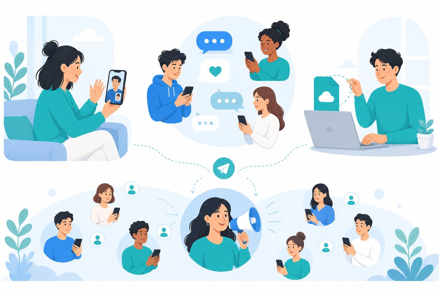 Сценарії використання Telegram українською